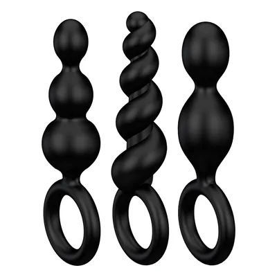 Comparatif plug anal : Satisfyer Booty Call Set sur fond blanc